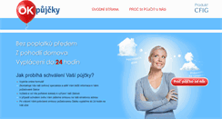 Desktop Screenshot of okpujcky.cz