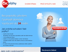 Tablet Screenshot of okpujcky.cz